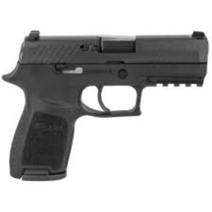 p320 compact 45 acp nitron blk contrast 3.9in sig
