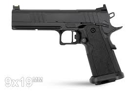 tisas duty 9 ds ff black 9mm: