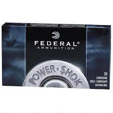 federal 7x57 140gr power shok/20