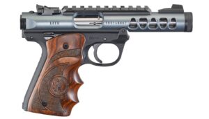 ruger mkiv 22/45 lite wood grip. no thread