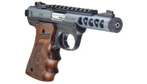 ruger mkiv 22/45 lite wood grip. no thread
