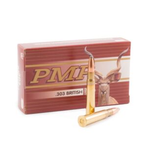 pmp 303 brit 150gr sp ammo/20