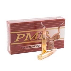 pmp 308 win 180gr p/a ammo/20