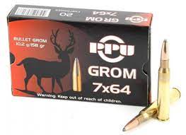 ppu 7x64 158gr grom /20