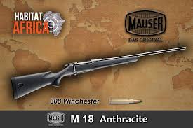 mauser rifle 18 antracite 308 win solid trd