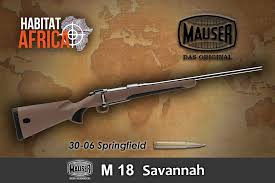 mauser rifle 18 savanna in 30 06 solid trd