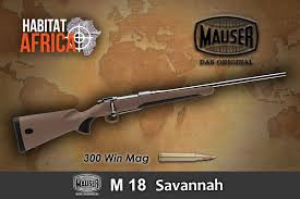 mauser rifle 18 savanna 300 win mag solid trd
