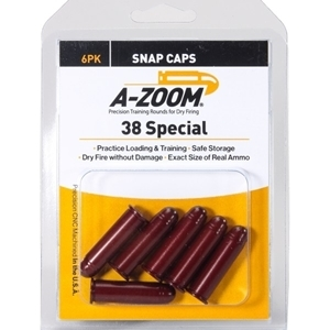 a zoom 38 spl snap caps (6pk)