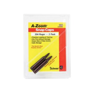 a zoom 204 ruger snap caps 2pk