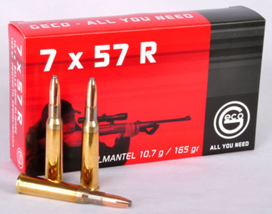 7x57 sp 165gr geco ammunition (20) 7x57 sp 165gr geco ammunition (20)