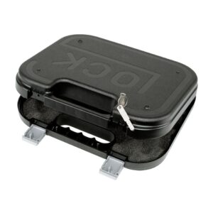 glock pistol case with lock mis