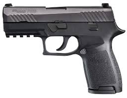 p320 compact 9mm nitron blk contrast 3.9in