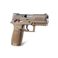 p320 m18 9mm 3.9in coyote, siglite, manual safe