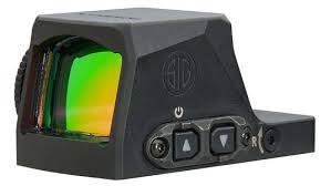 sig romeo x pro enclosed reflex sight,circle,blk