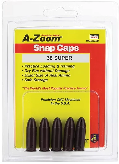 A-ZOOM 38 SUPER SNAP CAPS - 111 VIP Security