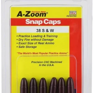 a zoom 38 s&w caps (5pk)
