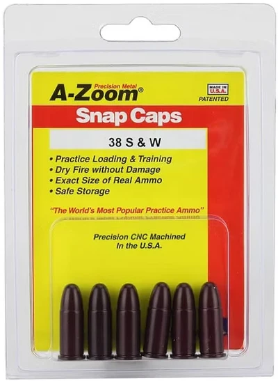 a zoom 38 s&w caps (5pk) a zoom 38 s&w caps (5pk)