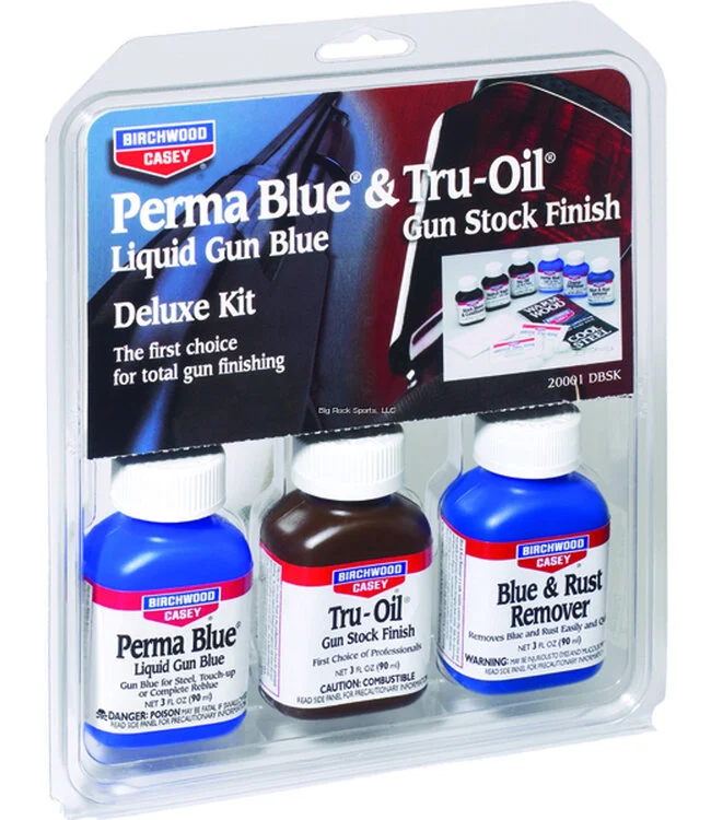 bc deluxe blue & tru oil stock finish kit bc deluxe blue & tru oil stock finish kit